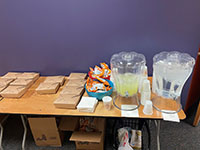 2022 Prep Fair Event Photo - lunch buffet line